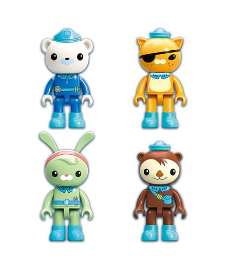 ILUMINAR 3714 Octonauts GUP C Ballena Azul Bloques de Construcción Set