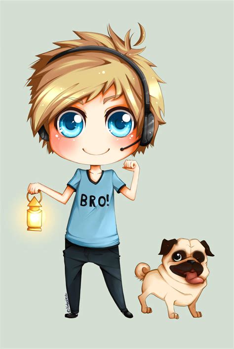 Chibi Pewdiepie By Kimbolie12 On Deviantart