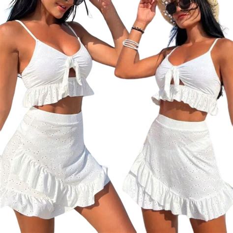 STRÓJ KĄPIELOWY DWUCZĘŚCIOWY PAREO BIKINI WYSOKI STAN MODELUJĄCY DAMSKI M ERLI pl