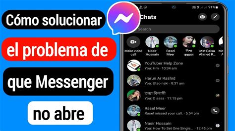 Cómo solucionar el problema de que Facebook Messenger no funciona 2022