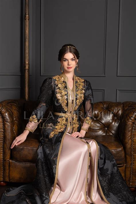 Laila Amraoui Morrocan Fashion Kaftan Designs Elegant Dresses Long