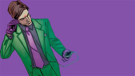 Edward Nygma The Riddler In Batman No Dc Comics Photo