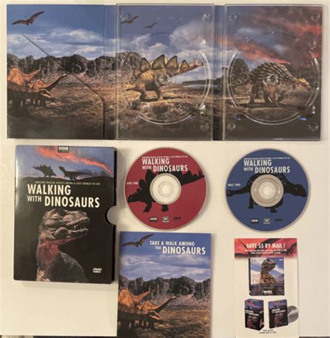 Bbc Walking With Dinosaurs Bbc Video Dvd 2 Disc Set 1999 24543000402 Ebay