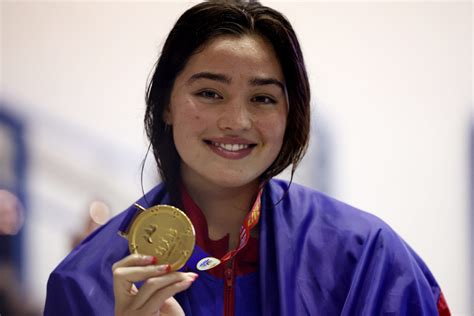 Teia Salvino Wins PH S Second SEA Games 2023 Swimming Gold In Record