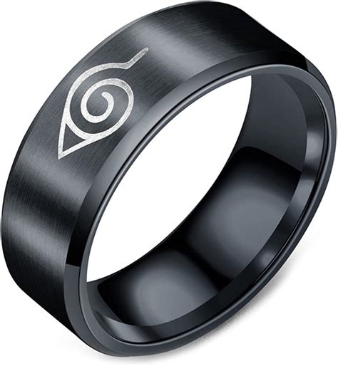 Buy Qepol Anime Naruto Ring For Men Anime Naruto Shippuden Rings Anime