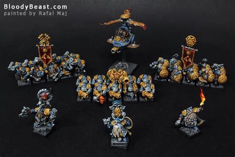 Dwarf Army Painted By Rafal Maj Warhammer Dwarfs Fantasy Dwarf