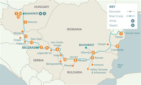 A Map of the Danube: From Black Forest to Black Sea – Riviera Travel