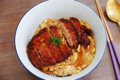 Katsudon Rice Bowl Japanese Pork Cutlet