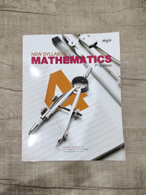 New Syllabus Mathematics Th Edition Shinglee Hobbies Toys Books