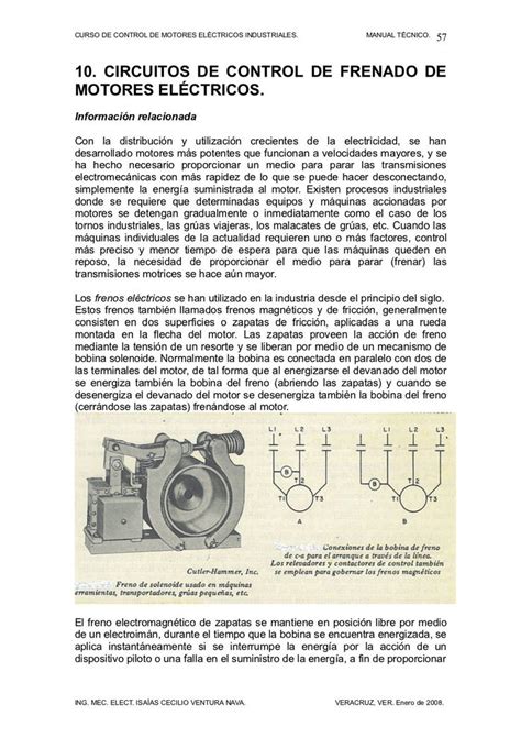 Diagramas Control De Motores Electricos Coparoman Diagrama