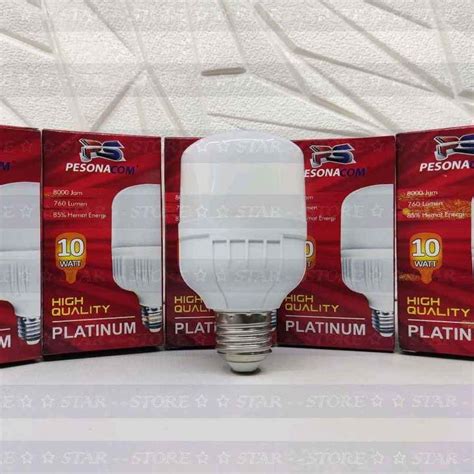 Promo Lampu Led Murah W Pesonacom Tabung Watt Capsule Mirip