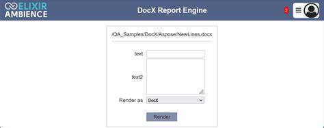 Docx Engine Module