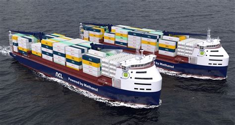 MPC Container Ships Orders Two Carbon Neutral 1 300 TEU Vessels For US