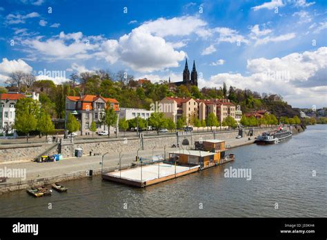 Pragueczech Republic April 232017 Vysehrad Castleit Is A Historic