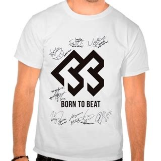 Camiseta Branca Kpop Btob Born To Beat Autografos Shopee Brasil