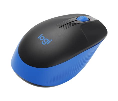 Logitech M190 Wireless Mouse Full Size Curve Design