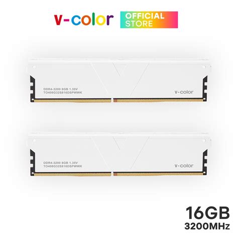 V Color RAM PC Skywalker Plus Non RGB 16GB 8GBx2 DDR4 Bus 3200MHz