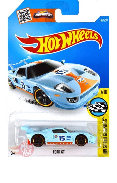 Ford Gt Blue Orange Gulf Hot Wheels Have This Racing Car Custom Hot Wheels Hot Wheels