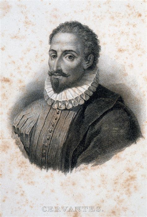 Miguel De Cervantes Autor Del Quijote Banco De Imágenes Del