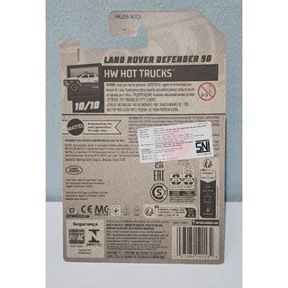 HOT WHEELS MATTEL Hitam 壓鑄風火輪原裝美泰 LAND ROVER DEFENDER 90 黑色無 蝦皮購物