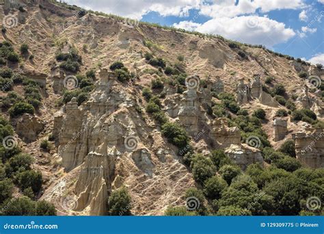 Kuladokya Is Geolocigal Area In Kula Manisa Turkey Stock Image