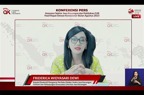 Hingga 31 Agustus OJK Terima Belasan Ribu Pengaduan Konsumen