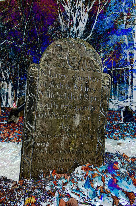 Colorful Cemetery Digital Art by Andrea Swiedler - Pixels