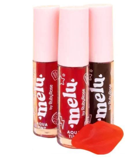 Gel Tint Melu Ruby Rose Compre Lip Tint Melu Online Beleza Divina