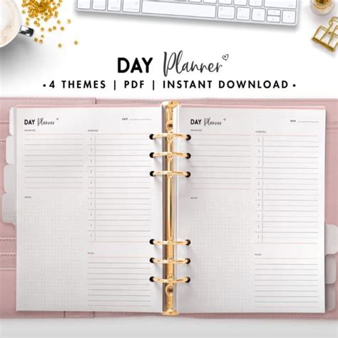 Free Printable Monthly Planner Template - World of Printables