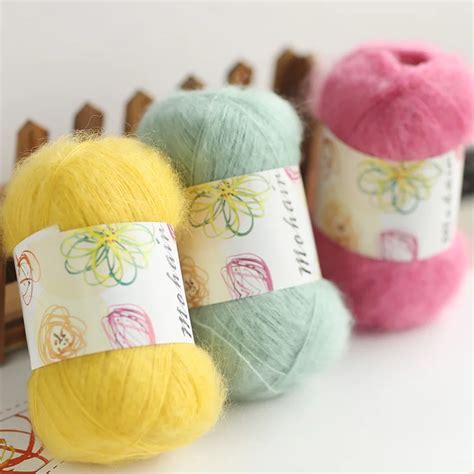 Aliexpress.com : Buy 2018 New Summer Autumn Crochet Mohair Yarn Soft ...