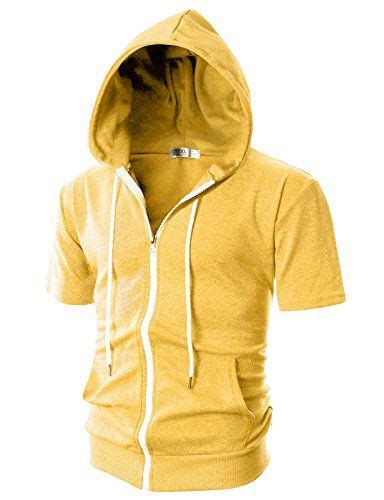 H2h Mens Casual Slim Fit Zip Up Sleeveless Hoodie Lightweight Workout