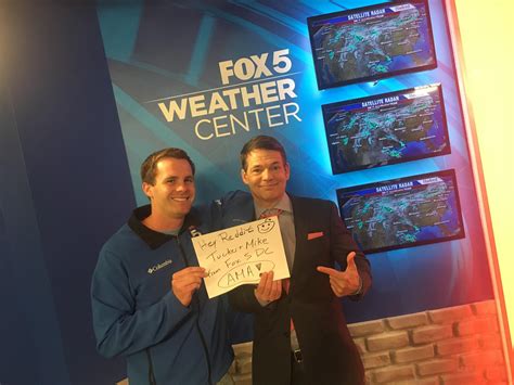 We’re FOX 5 meteorologists Tucker Barnes and Mike Thomas, and we’re