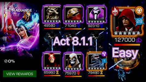 Mcoc Act 811 Easy Path For Completion Book 2 Kabam Contest Of Champions Youtube