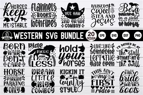 Western Svg Bundle Bundle · Creative Fabrica