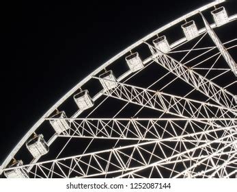 Ferris Wheel Night Stock Photo 1252087144 | Shutterstock