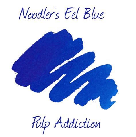 Noodlers Eel Blue Ink — Pulp Addiction