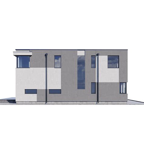 Modern house with floor plans 3D model | CGTrader