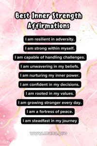 199+ Affirmations For Strength & Courage (Empowering) - Mana