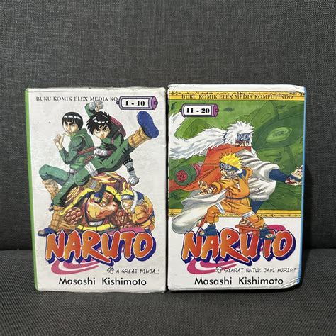 Jual Komik Naruto 1 20 Boxset Masashi Kishimoto Shopee Indonesia