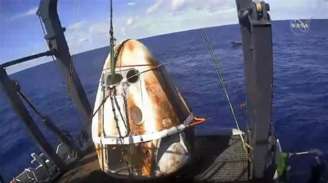 Spacex Crew Dragon Suffers Anomaly During Engine Test