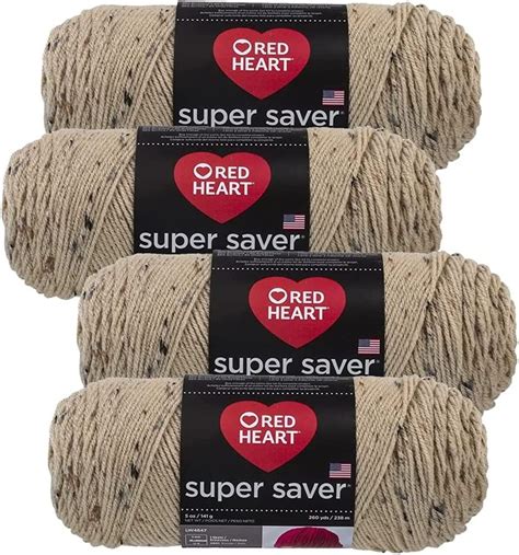 Pack Of 4 Red Heart Super Saver Yarn Buff Michaels