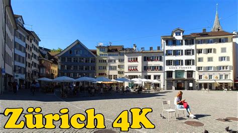 Zürich Switzerland 🇨🇭 Walking Tour [4k] Youtube