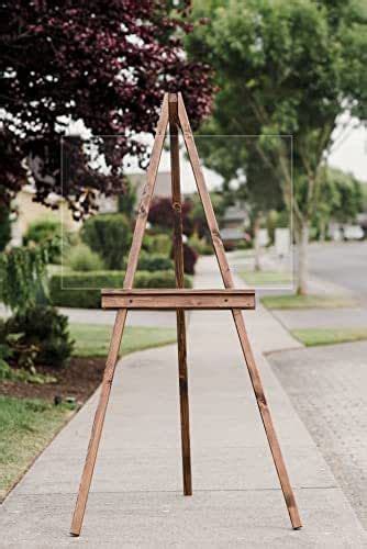 Wooden Easel Wedding Sign Stand Floor Easel For Welcome Sign