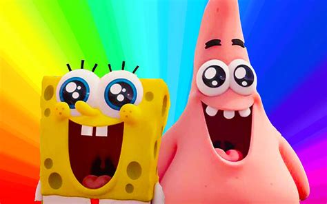 Patrick Star And Spongebob Squarepants Wallpaper