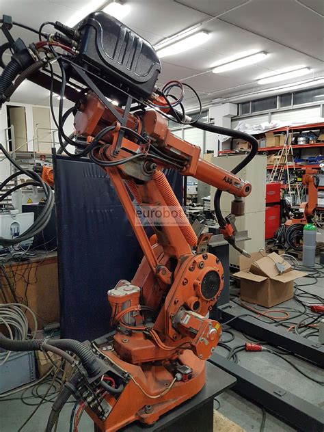 Welding Robot Abb Irb1400 With A Irbp250l Positioner Eurobots