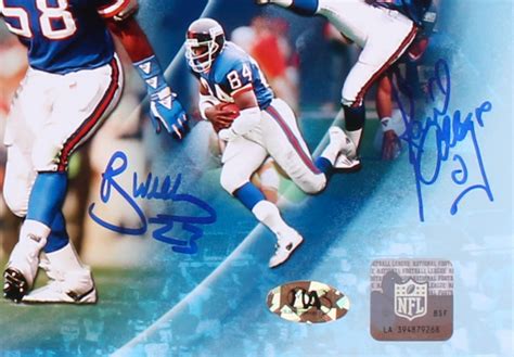 1986 Giants Super Bowl Xxi Champions 16x20 Photo Team Signed By 16