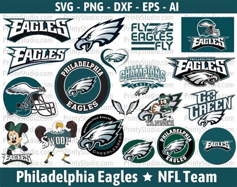 Philadelphia Eagles Football Team Decals