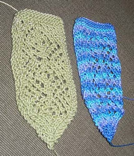 Ravelry Diamond Lace Bookmark Pattern By Sivia Harding