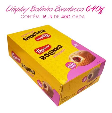 Bauducco Display Bolinho De Baunilha Recheio De Morango MercadoLivre