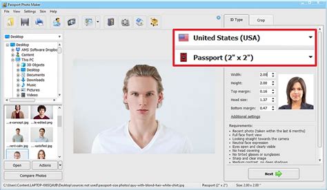 How Do I Print A 22 Passport Photo Scannable Passports Maker